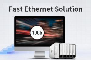 Take Advantage of High-Speed 10GbE with TerraMaster F5-422